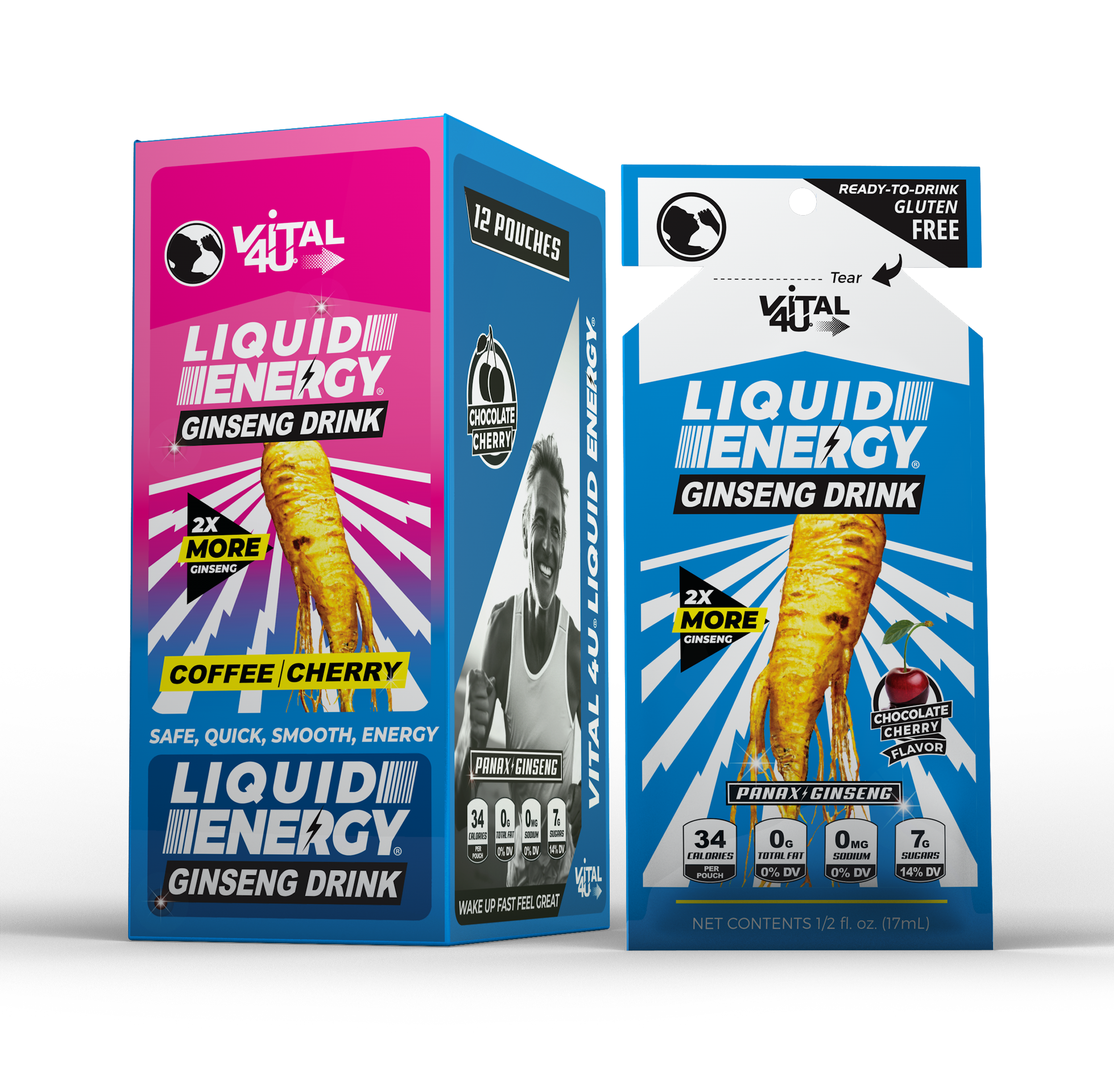 Liquid Energy® Ginseng Drink Coffee