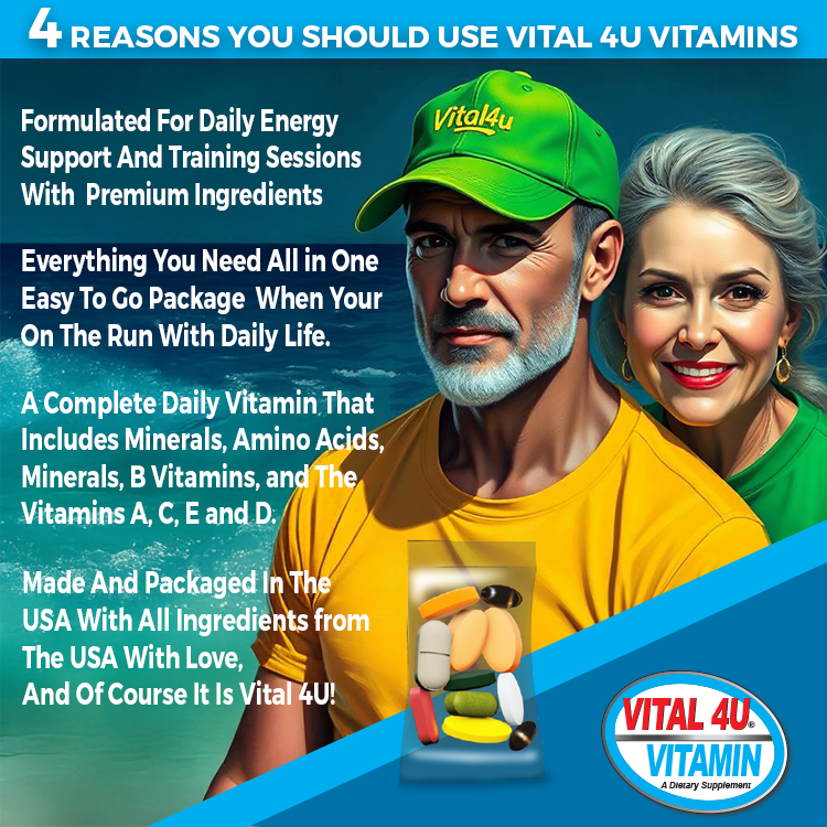 Vital 4U® Vitamin - Premium Multi Vitamin