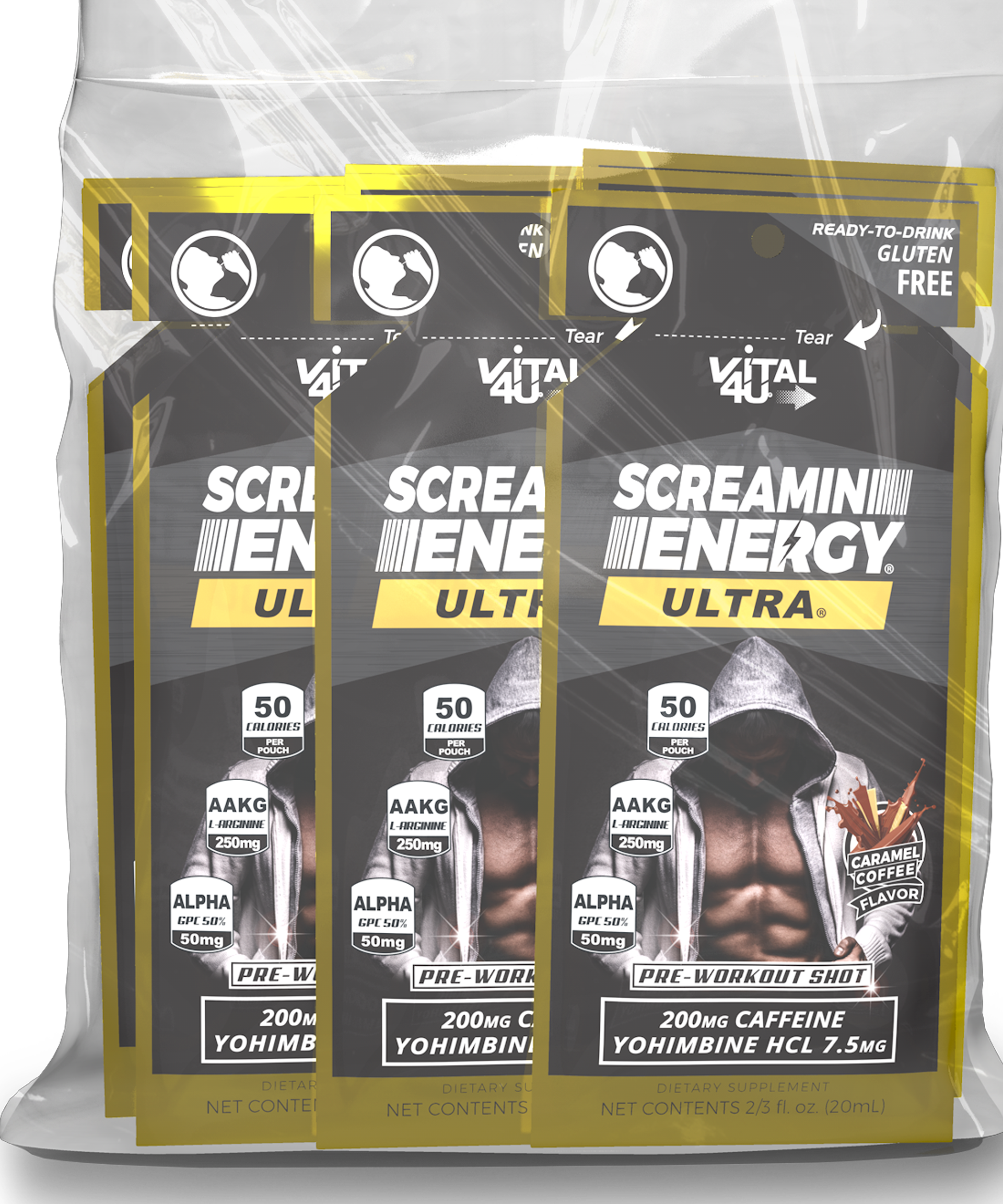 Screamin Energy® ULTRA Caramel Coffee