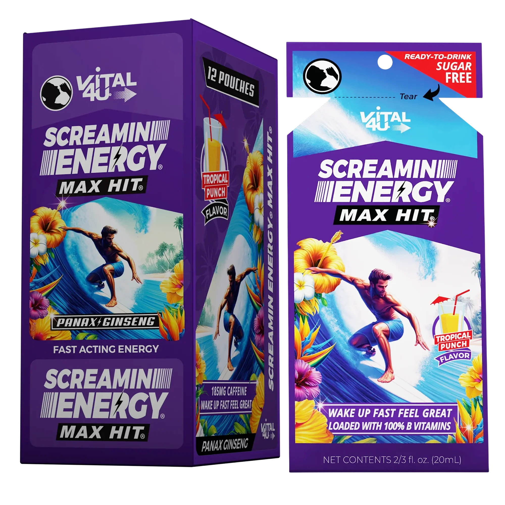 Screamin Energy® Max Hit Tropical Punch