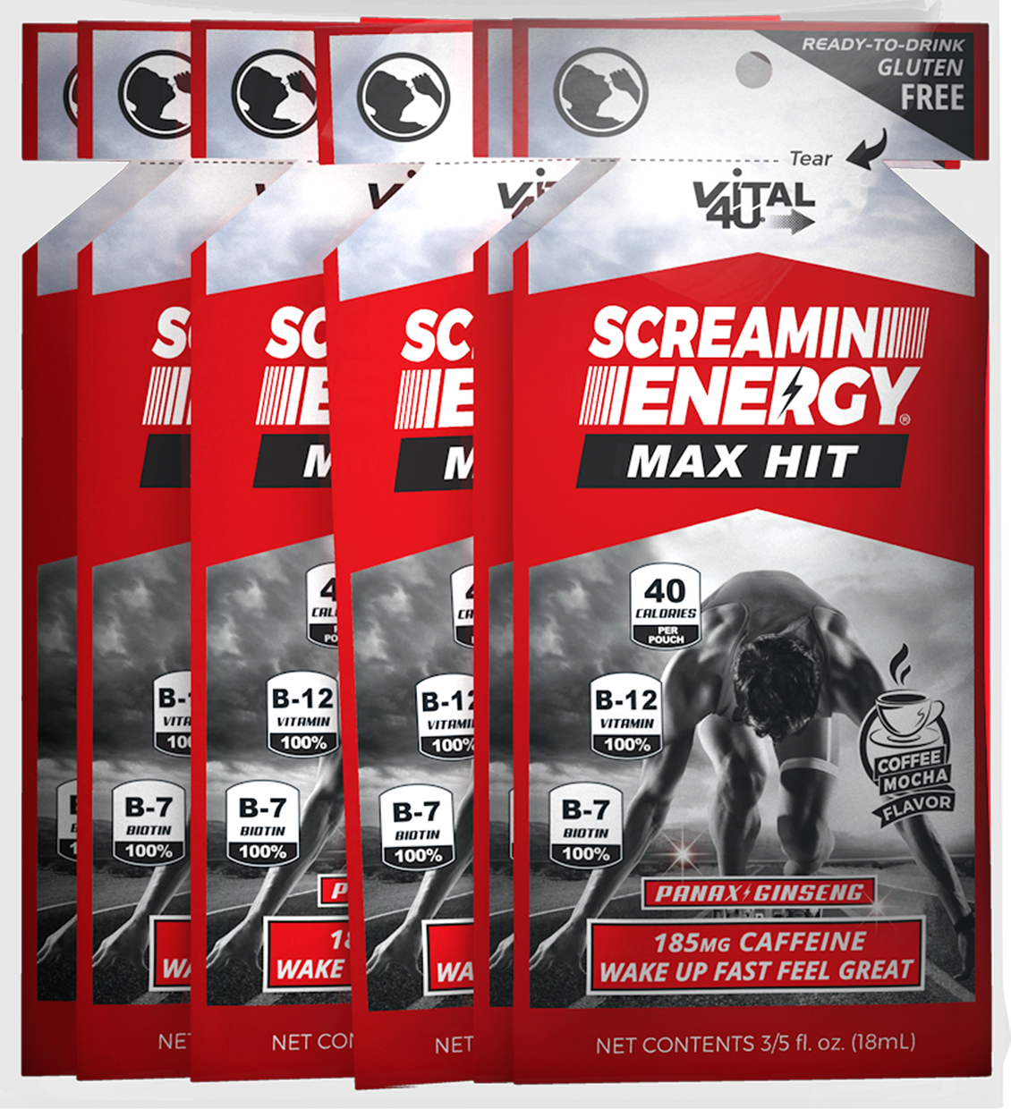 Screamin Energy® Max Hit® Coffee Mocha