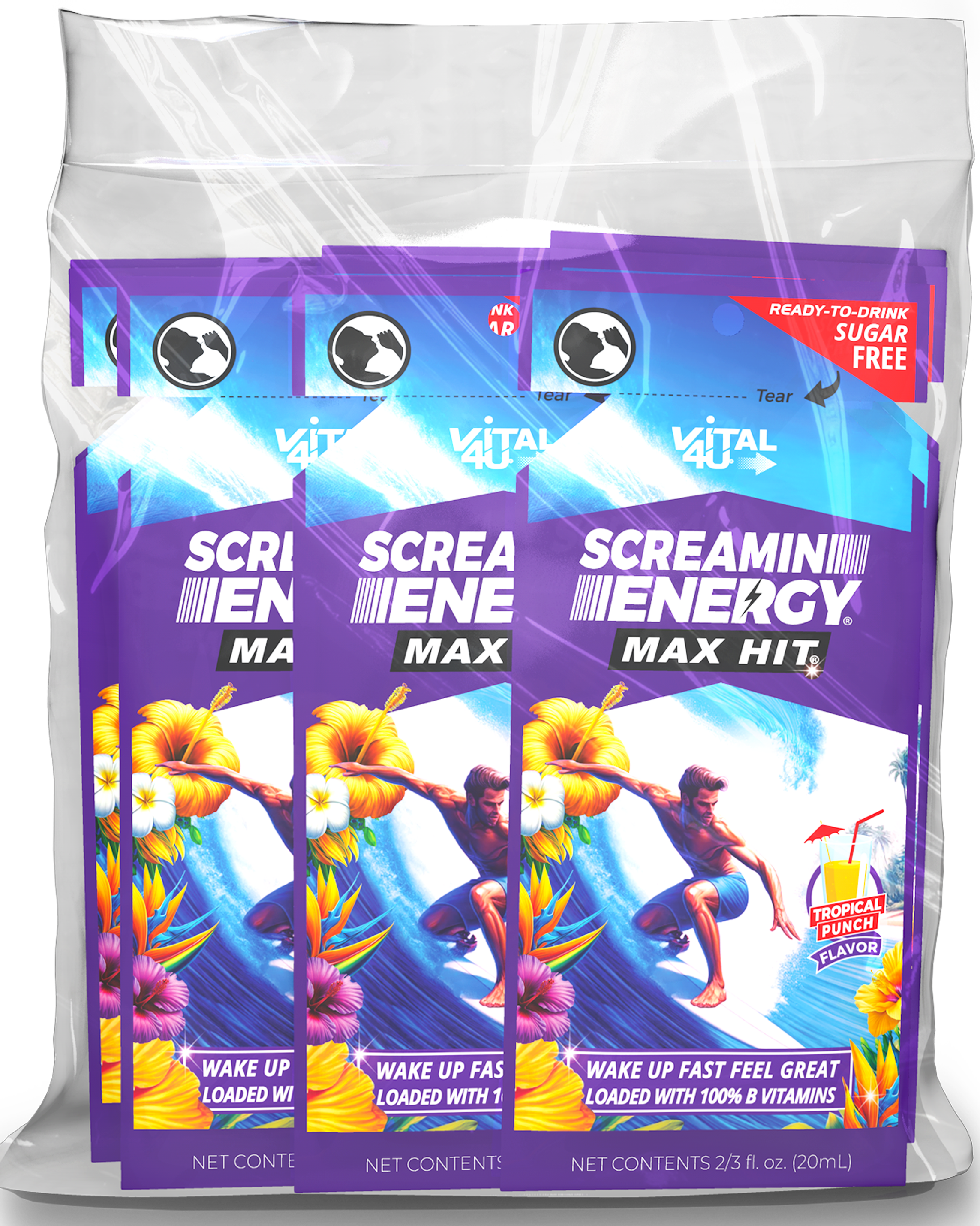 Screamin Energy® Max Hit Tropical Punch