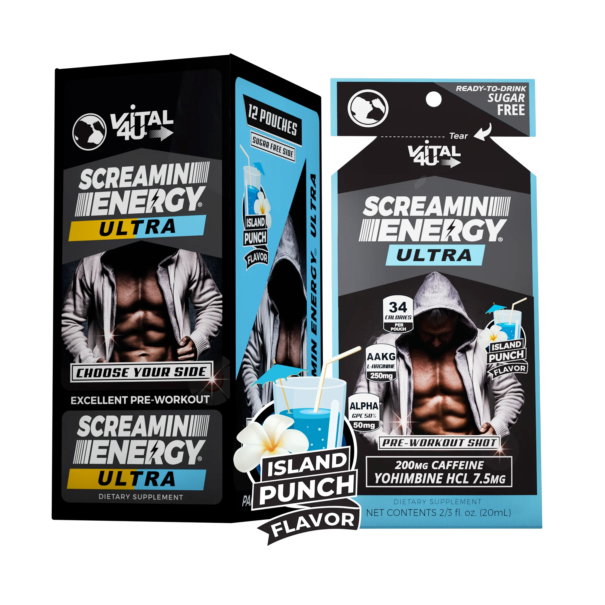 Screamin Energy® ULTRA Island Punch