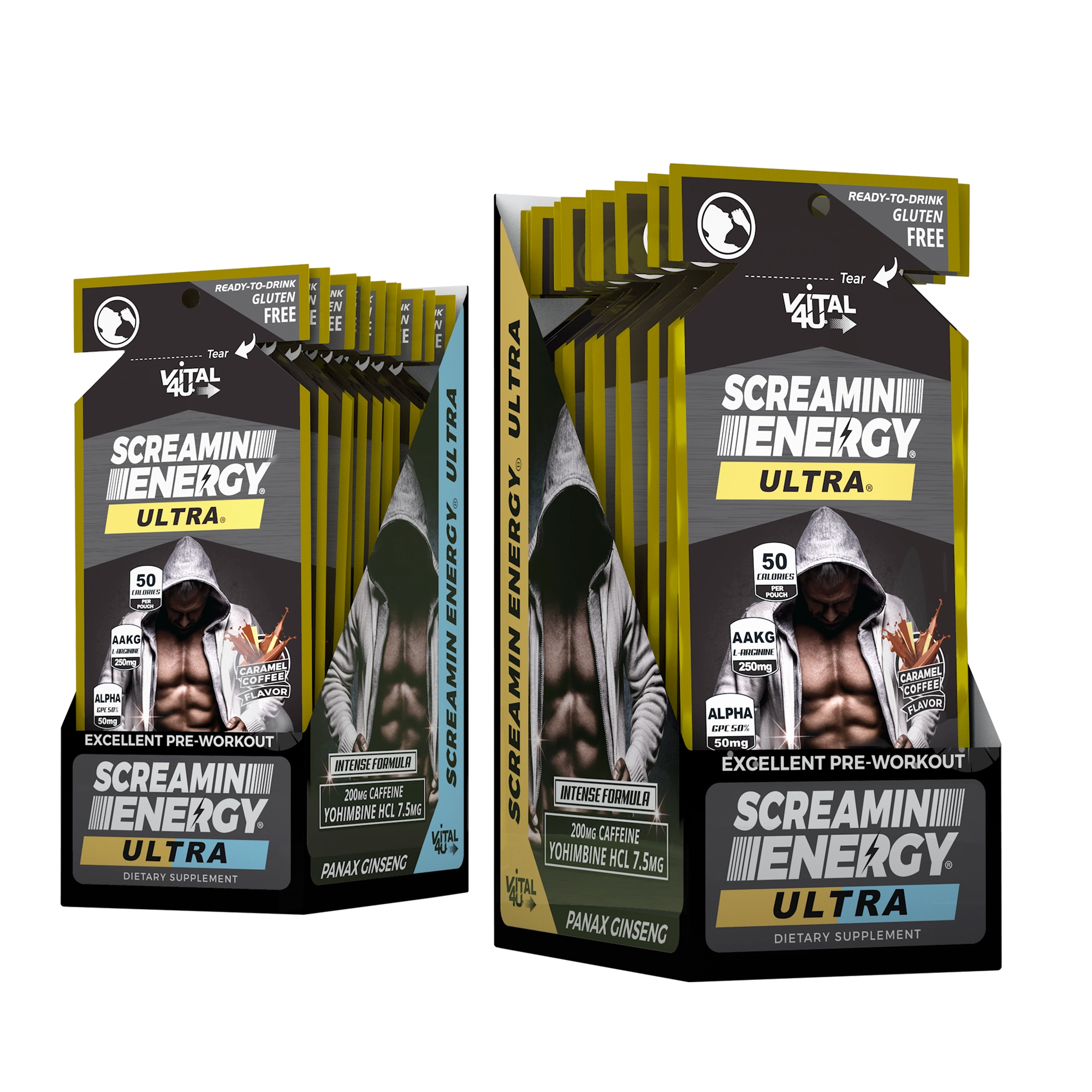 Screamin Energy® Ultra Caramel Coffee 12ct