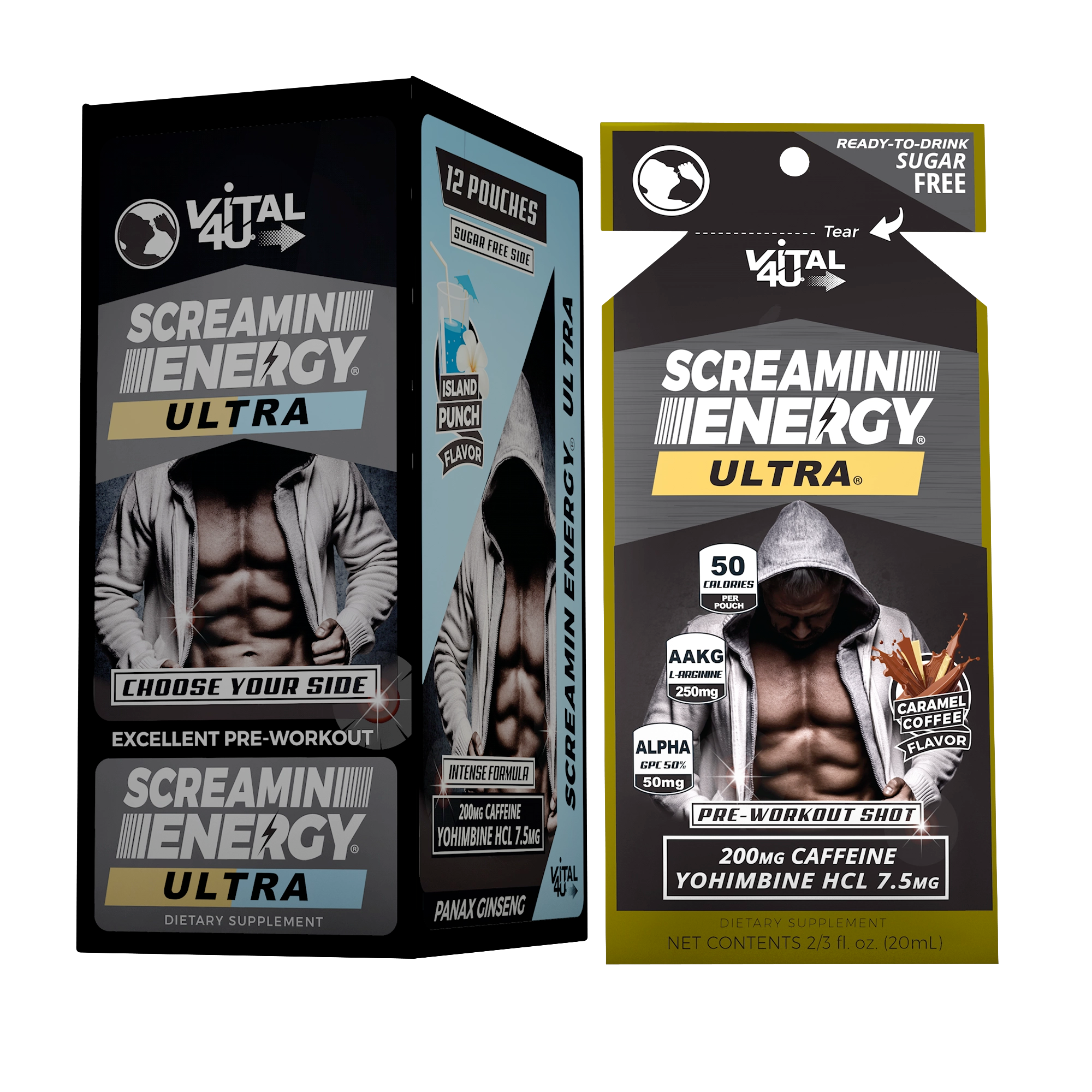 Screamin Energy® ULTRA Caramel Coffee