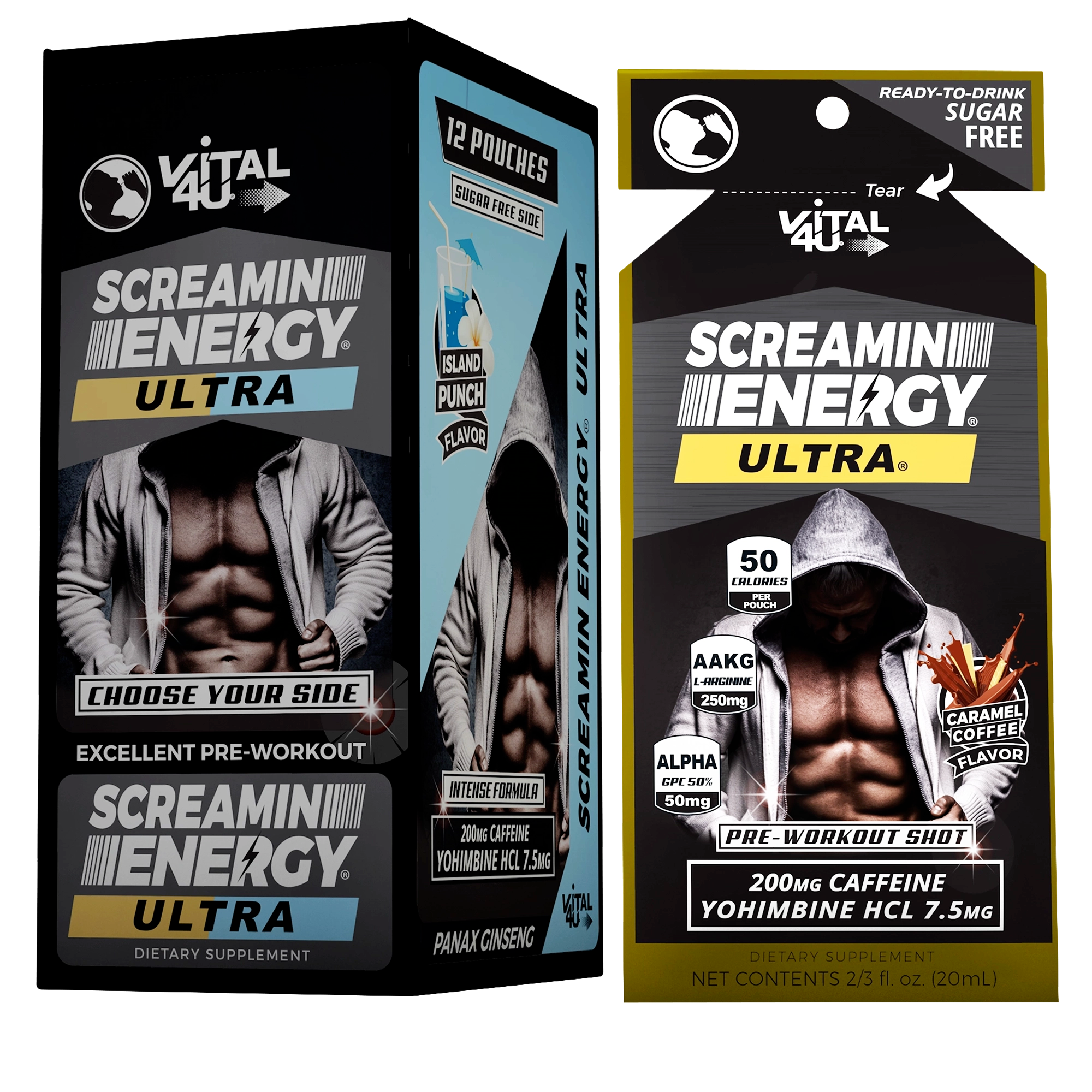 Screamin Energy® ULTRA Caramel Coffee