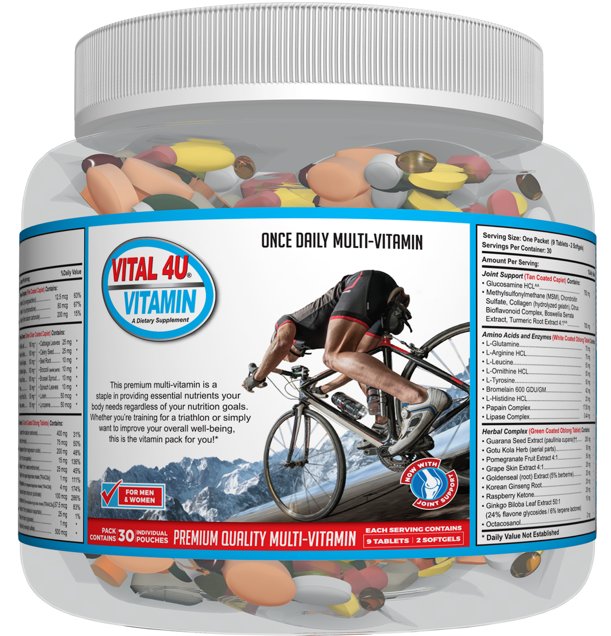 Vital 4U® Vitamin - Premium Multi Vitamin